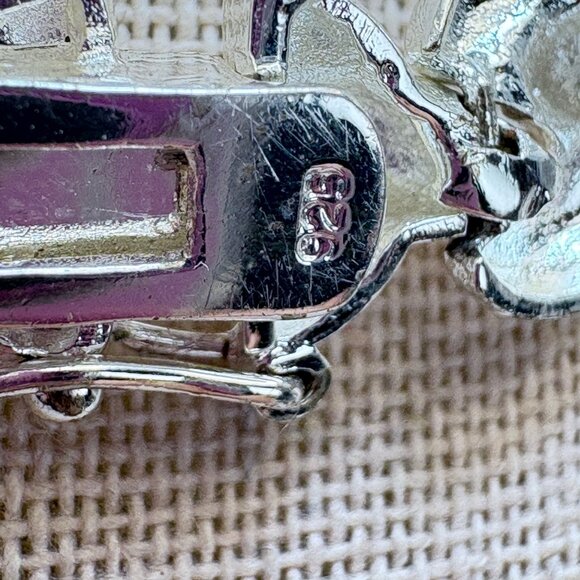 VTG Sterling Silver 925 Puffed Panther Link Chain Necklace Size 16.25" Length - Picture 10 of 14